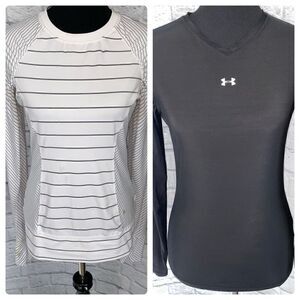 Reebok & Under Armour women S dri fit athletic shirt bundle